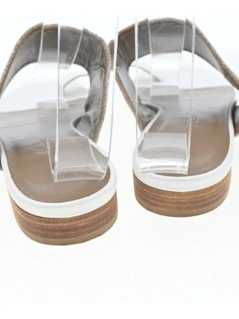 Hermes Sandals White